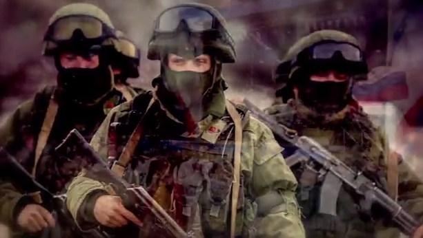 Ансамбль російської армії присвятив пісню "зеленим чоловічкам"