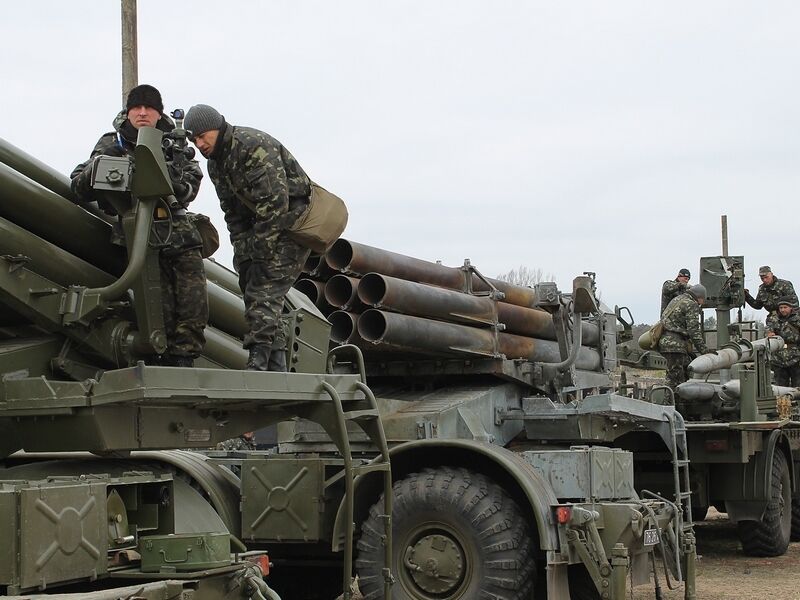 Артиллерия отправилась на защиту северных границ Украины