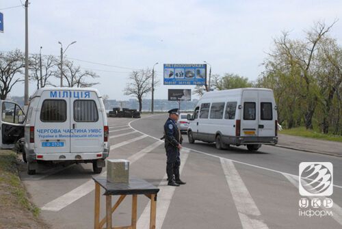 На Николаевщине обустраивают блокпосты от сепаратистов