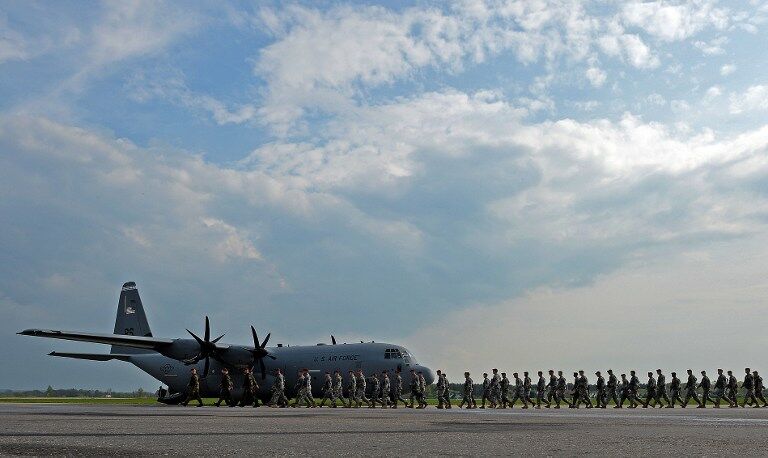 Направленные Пентагоном солдаты прибыли