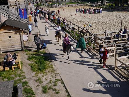 В Древнем Киеве прошел конно-трюковой фестиваль: призовые места разобрали киевляне