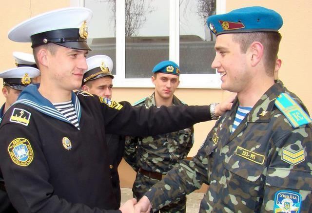 Одесса встретила офицеров и курсантов из Крыма