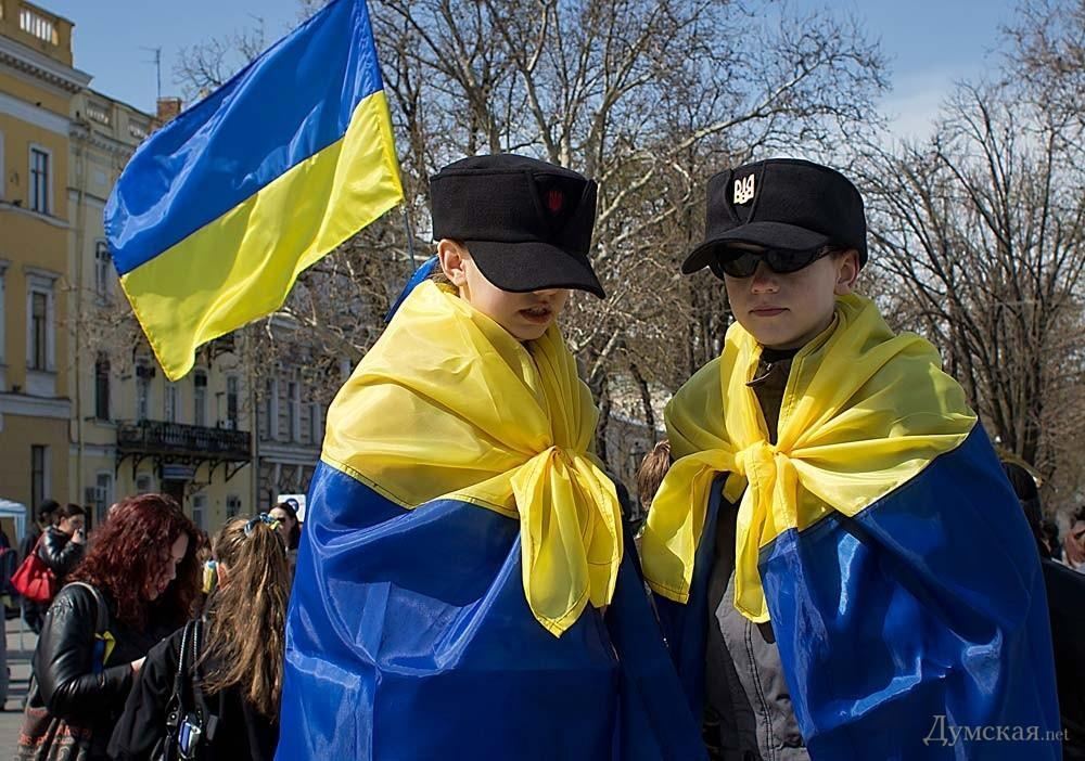 В Одесі евромайдановци ледь не побилися між собою