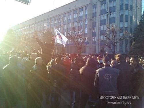 В Луганске СБУ "по воле народа" освободила арестованных пророссийских активистов