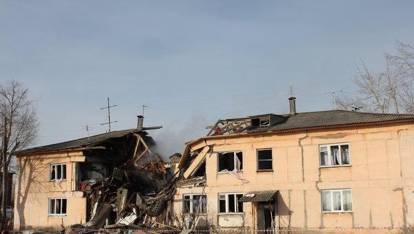  В России взлетел в воздух двухэтажный дом: есть жертвы