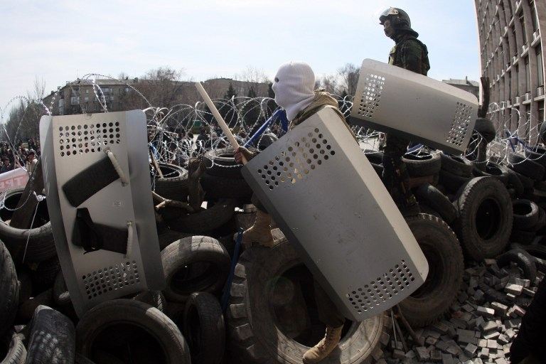 Ситуація в Донецьку. Фото