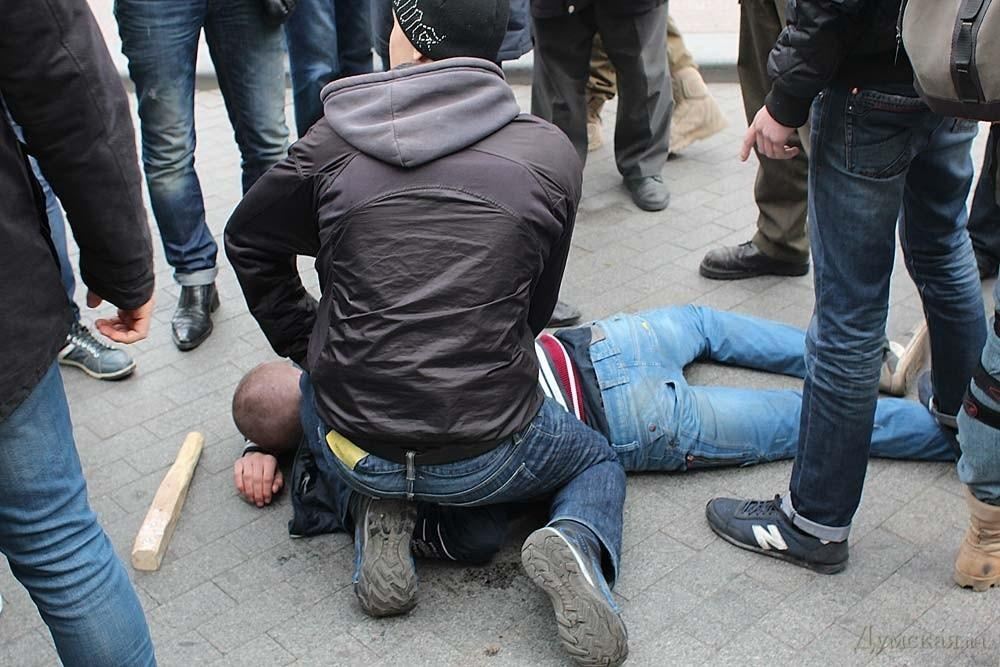 В Одессе самооборона Майдана поймала троих сепаратистов