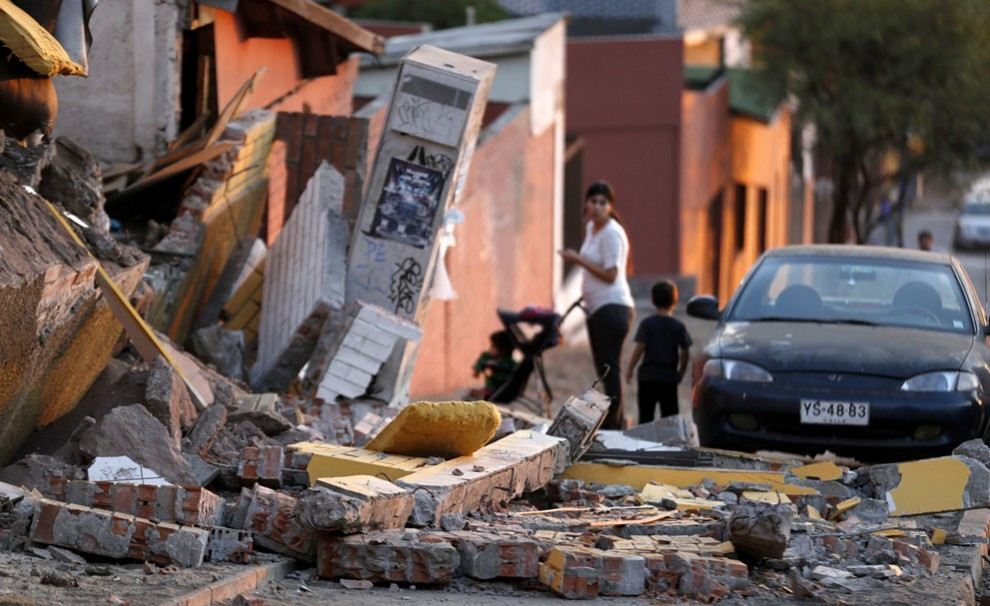  Последствия землетрясения в Чили