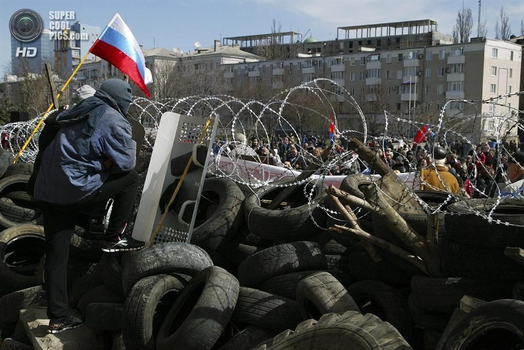 Пророссийские акции на юго-востоке Украины 