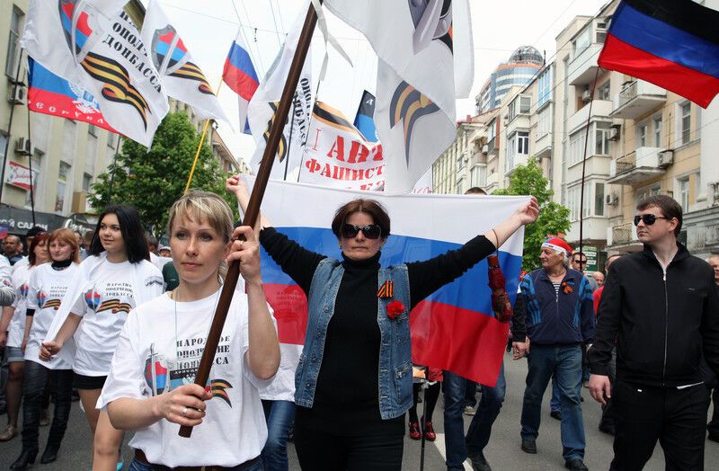 В Украине прошли первомайские шествия. Фоторепортаж