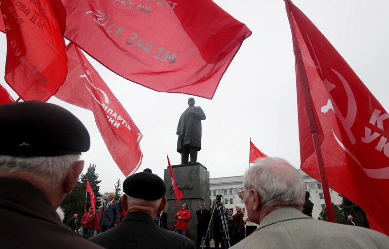 В Украине прошли первомайские шествия. Фоторепортаж