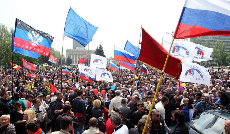 В Украине прошли первомайские шествия. Фоторепортаж