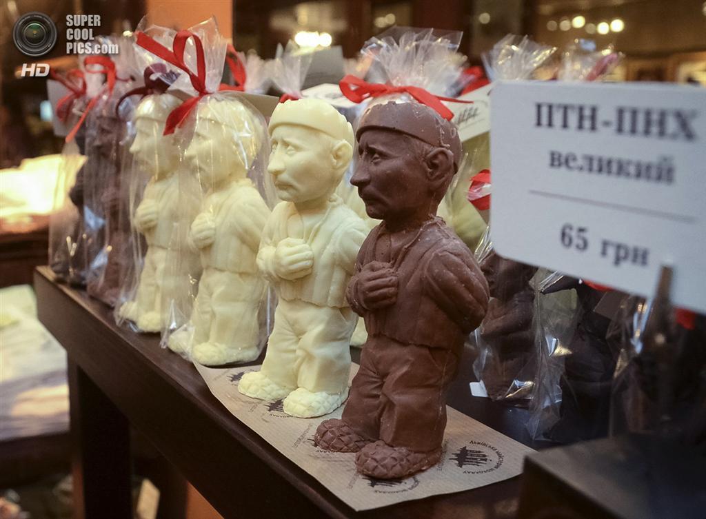 Во Львове можно попробовать шоколадного Путина