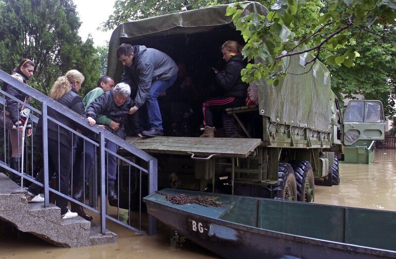 На Балканах мощнейшее за 120 лет наводнение