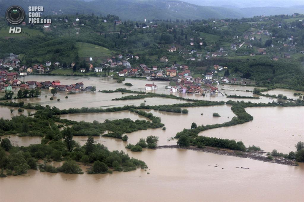 Сербия, Босния и Герцеговина ушли под воду
