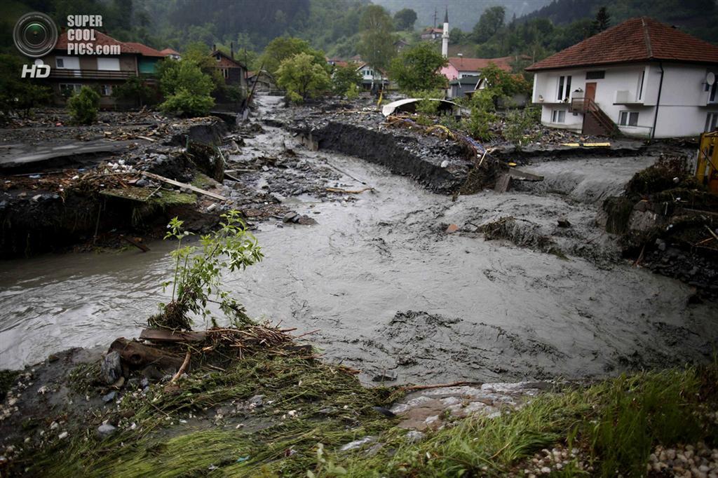 Сербия, Босния и Герцеговина ушли под воду