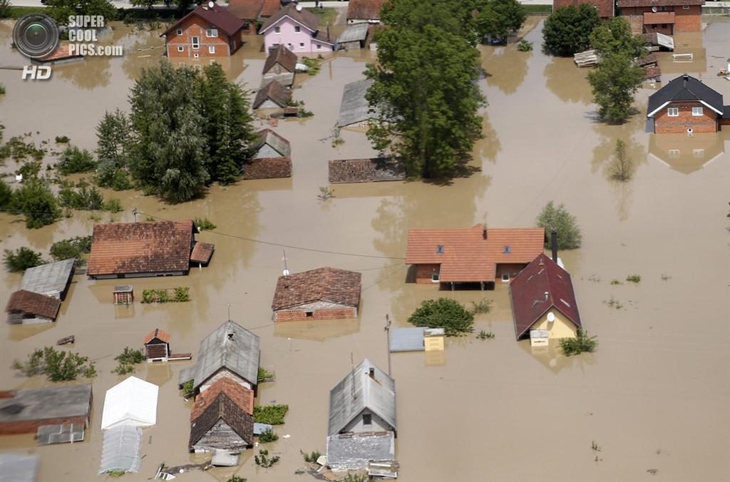 Сербия, Босния и Герцеговина ушли под воду