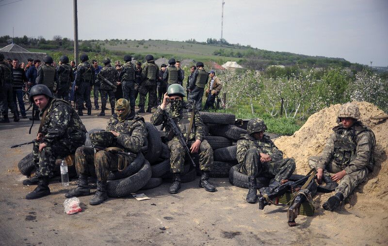 Антитерористична операція в Слов'янську. Фоторепортаж