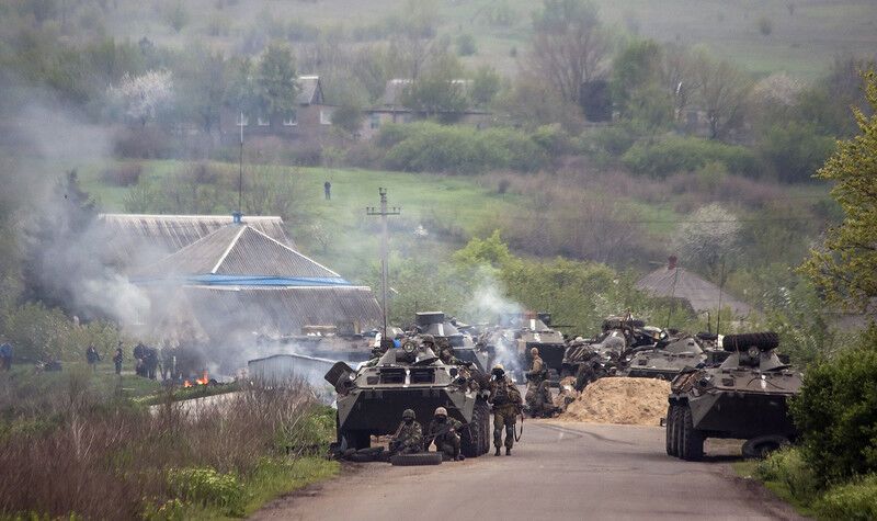 Антитерористична операція в Слов'янську. Фоторепортаж