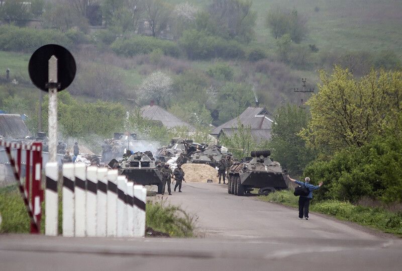 Антитерористична операція в Слов'янську. Фоторепортаж