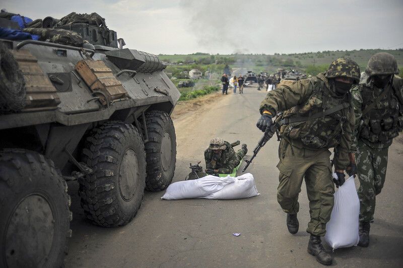 Антитерористична операція в Слов'янську. Фоторепортаж