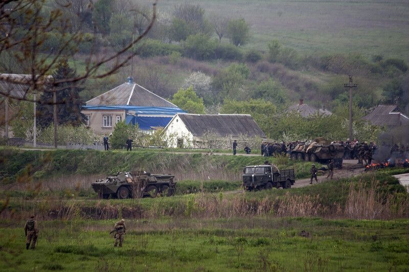 Антитеррористическая операция в Славянске. Фоторепортаж