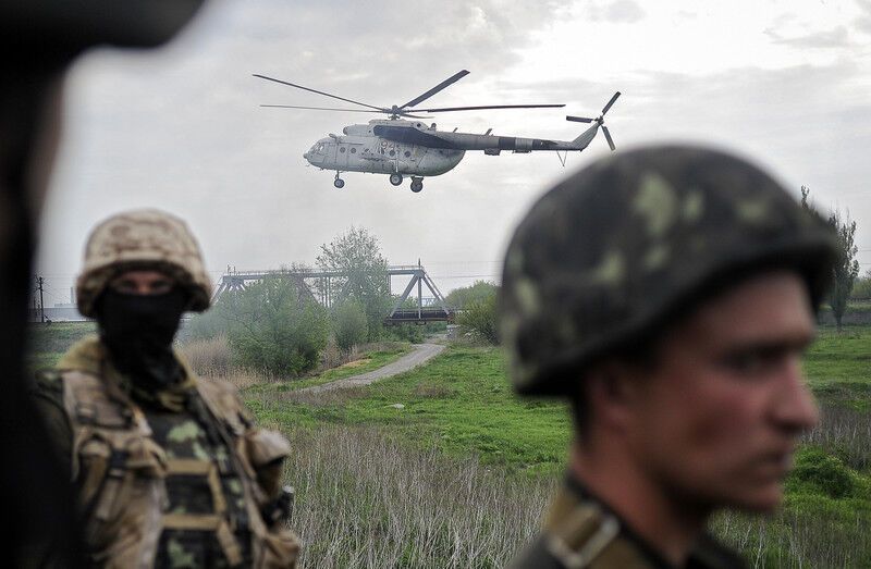 Антитерористична операція в Слов'янську. Фоторепортаж