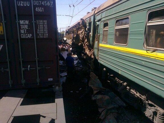 В Подмосковье столкнулись два поезда, есть жертвы