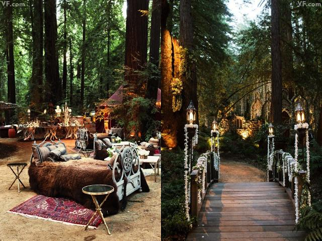 Роскошные идеи для свадьбы в стиле фильма "Властелин колец"