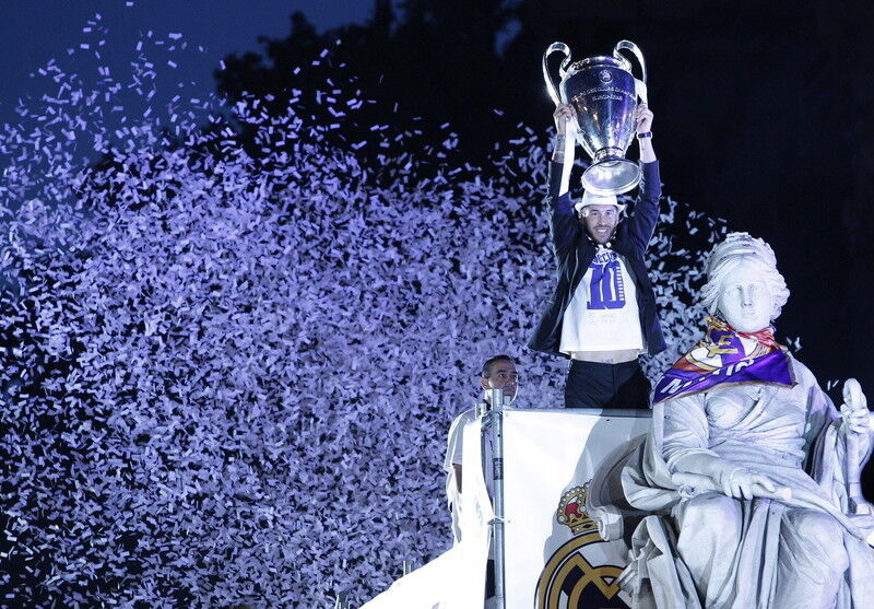 Как в Мадриде праздновали победу "Реала" в Лиге чемпионов