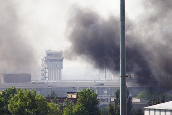 АТО в Донецке: авиация ведет стрельбу