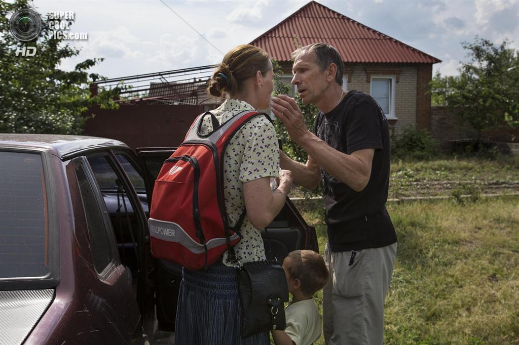 Жители Славянска покидают город