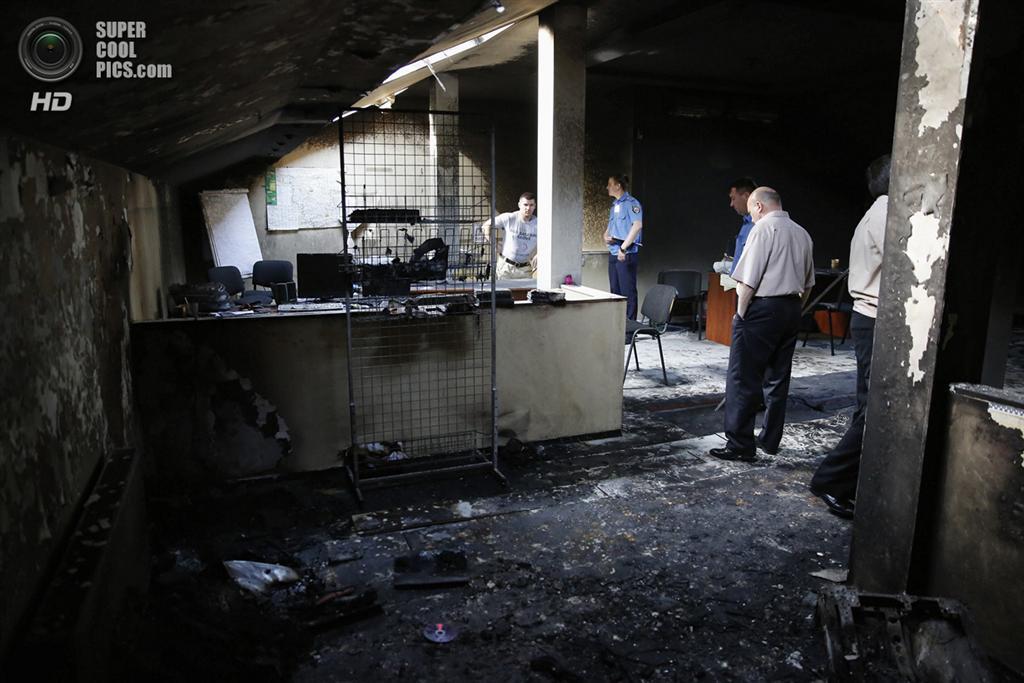 Неизвестные сожгли одесский штаб "Свободы"