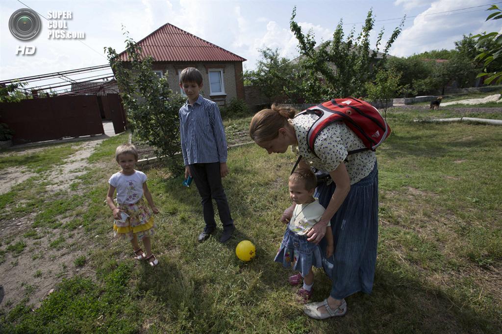 Жители Славянска покидают город