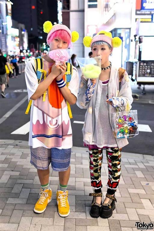 Безумная японская мода Харадзюку