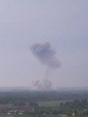 Под Луганском украинские военные взорвали склады с боеприпасами и отступили, не дождавшись подмоги