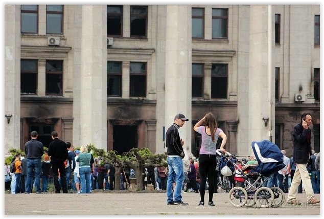 Одеські сепаратисти проривалися в Будинок профспілок "подивитися на сучасну" Катинь "