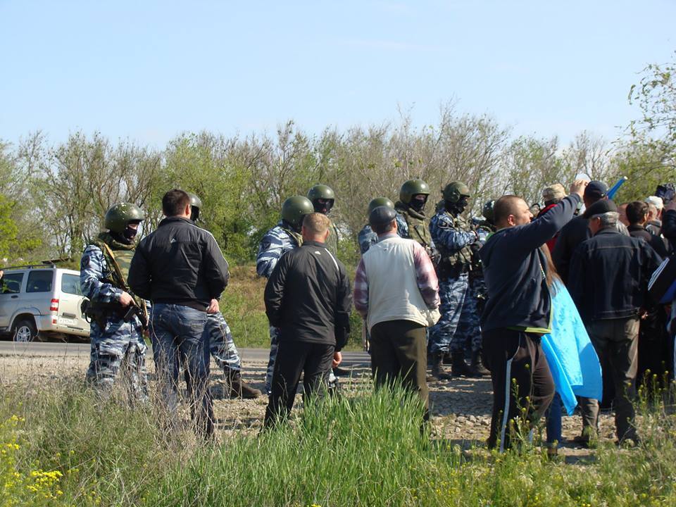 Учасник мітингу на захист Джемілєва: за нього ми всіх порвемо