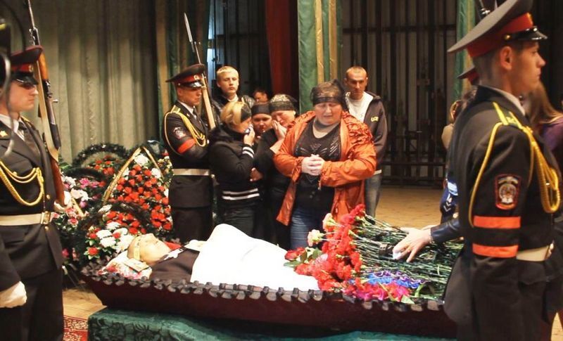 На Житомирщине похоронили десантника, убитого террористами в Славянске