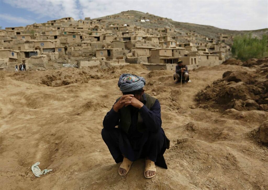 Катастрофический оползень в Афганистане