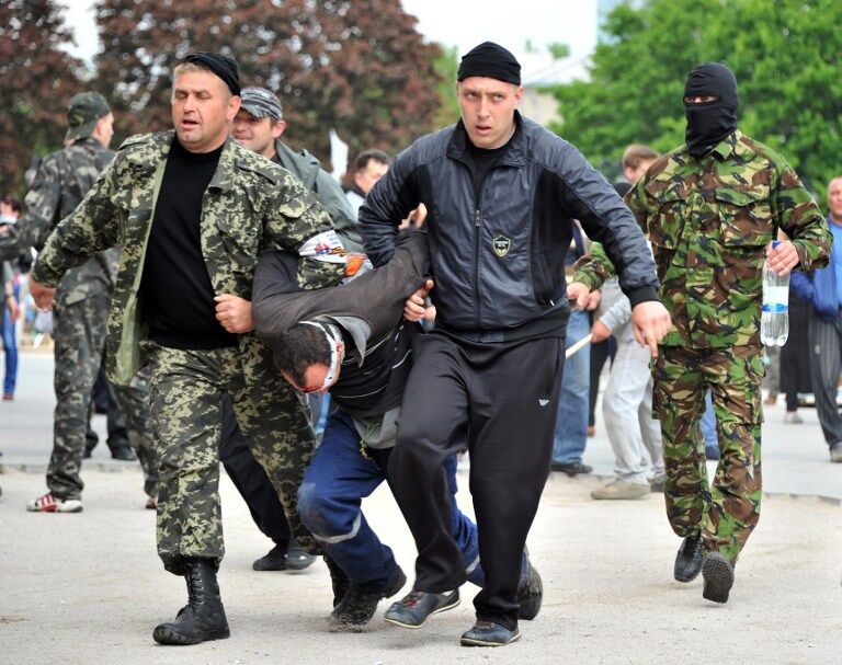 Антитеррористическая операция в Славянске