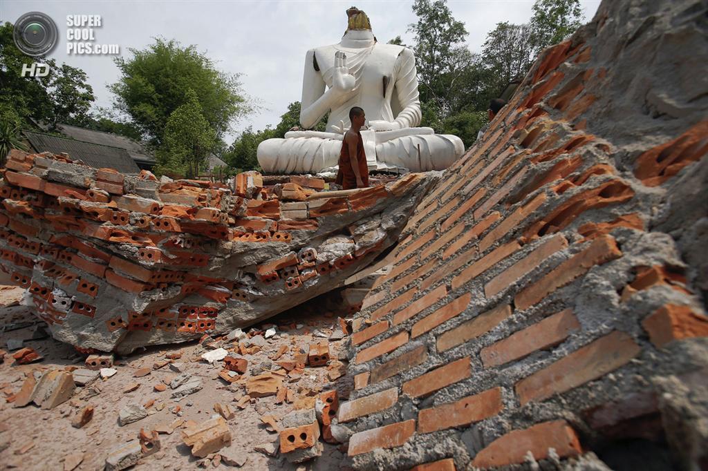 Землетрясение на севере Таиланда