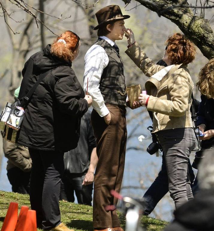 "Багровый пик": фото со съемок костюмного хоррора Гильермо дель Торо