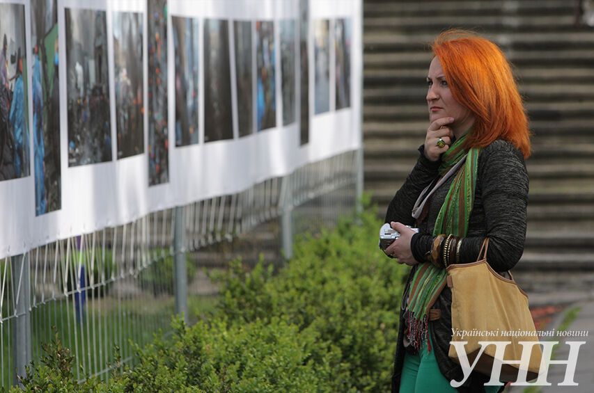 В Киеве стартовала выставка французского фоторепортера, посвященная Майдану