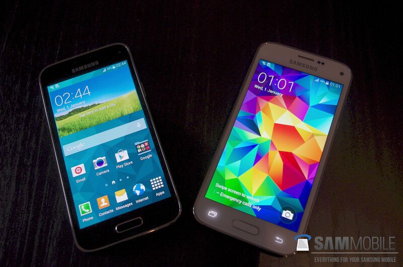 В сеть утекли первые фото Samsung Galaxy S5 mini