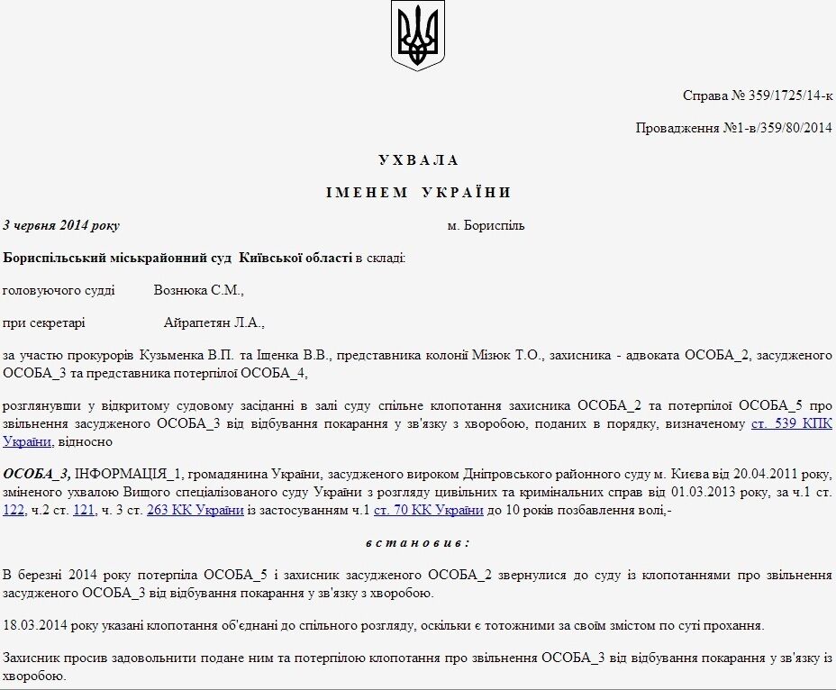 Лозінського звільнив суддя, який судив Автомайданівці