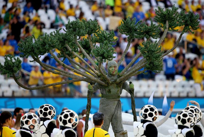 Как открывали чемпионат мира. Фото. Видео 