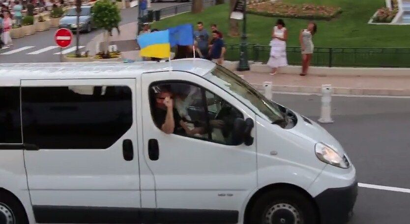 В Монте-Карло прозвучала песня "Путин – х**ло!". Видеофакт