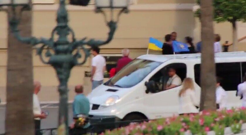У Монте-Карло прозвучала пісня "Путін - х ** ло!". Відеофакт