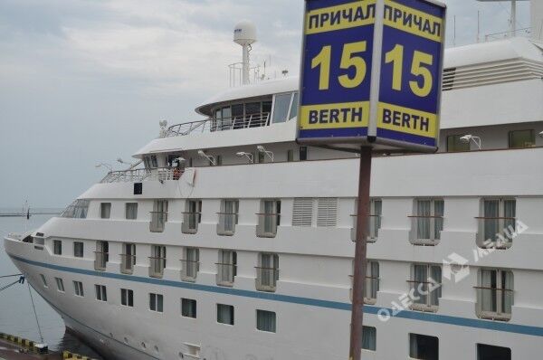 В порт Одессы зашел первый круизный лайнер